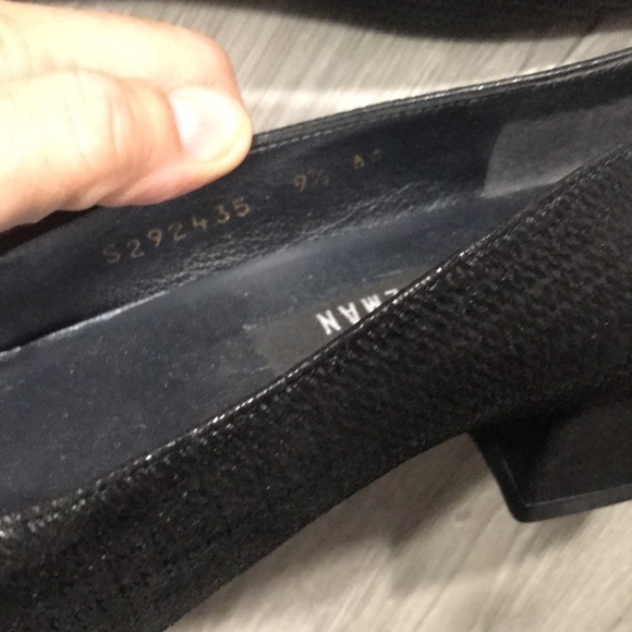 Stuart Weitzman Vintage Square Toe Pumps - Picture 3 of 9